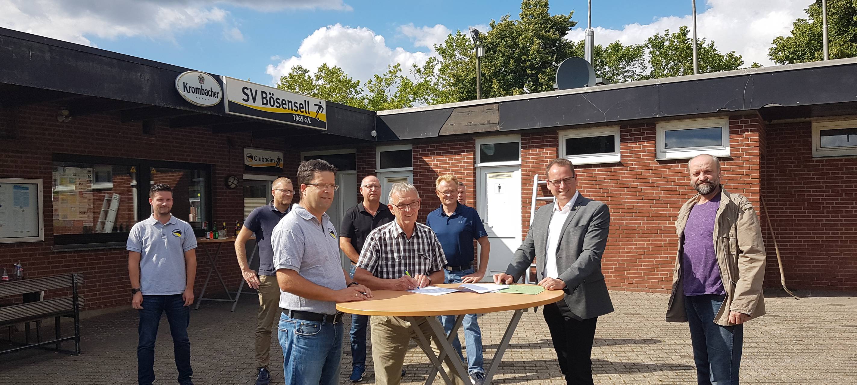 BÖSENSELL: Auffrischungskur für SV-Vereinsheim