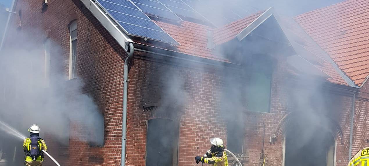 COESFELD: Brand in der Bauerschaft Sirksfeld