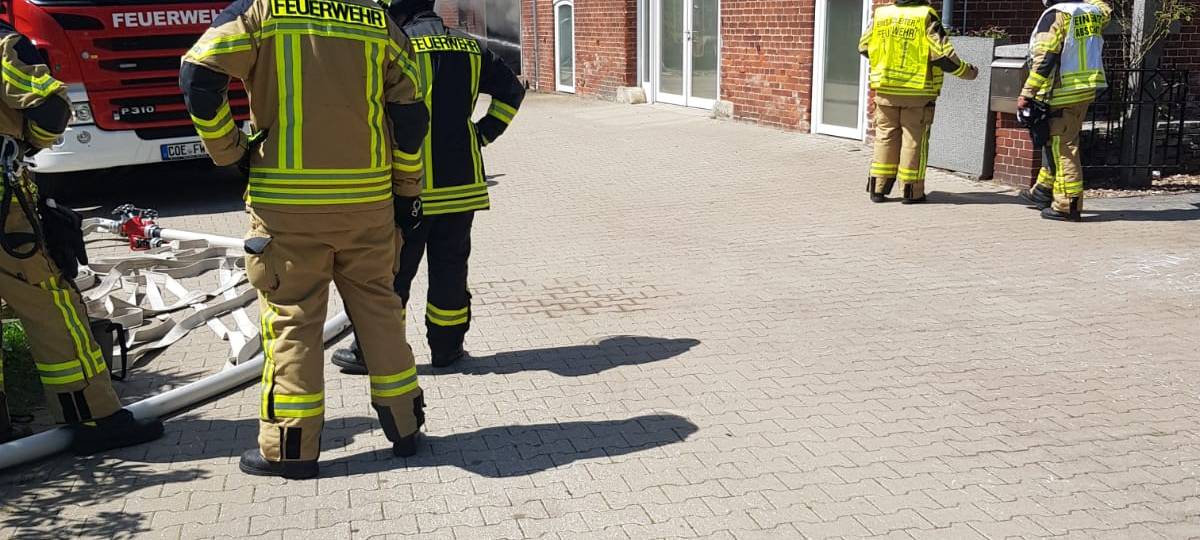 COESFELD: Brand in der Bauerschaft Sirksfeld
