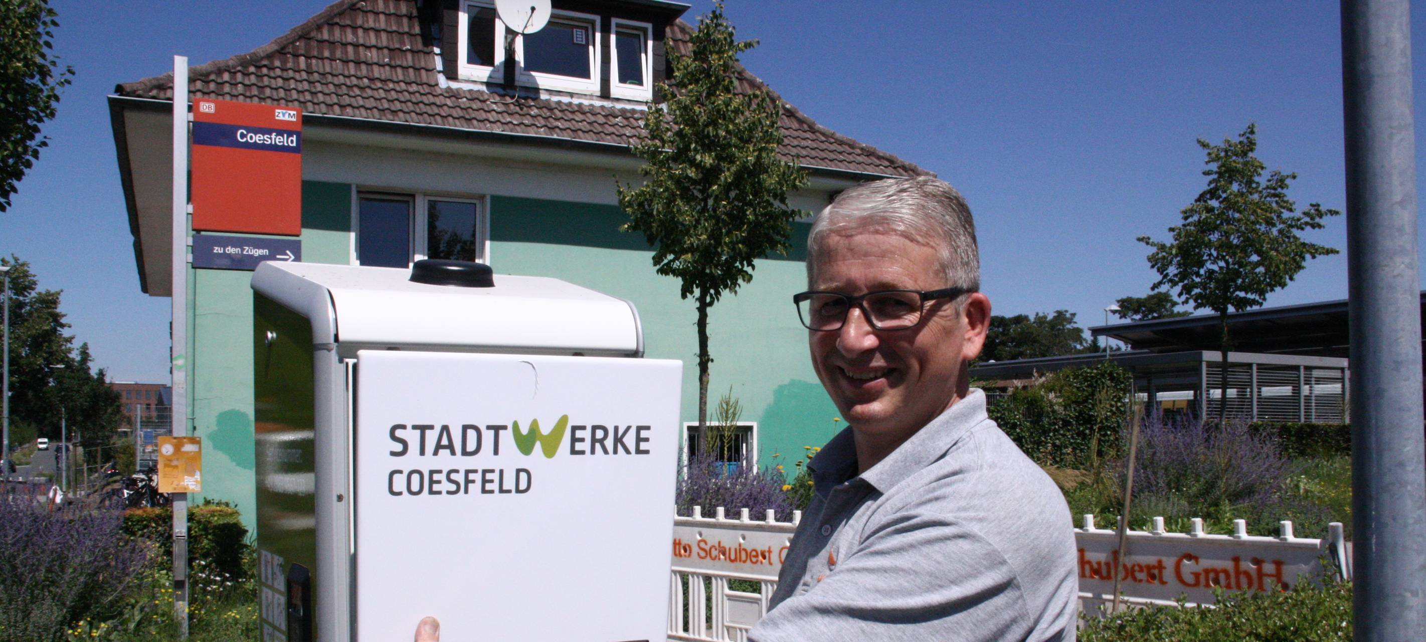 COESFELD: Weitere E-Ladesäulen entstehen
