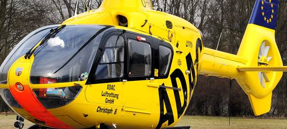 NOTTULN: Mit dem Rettungshubschrauber ins Krankenhaus