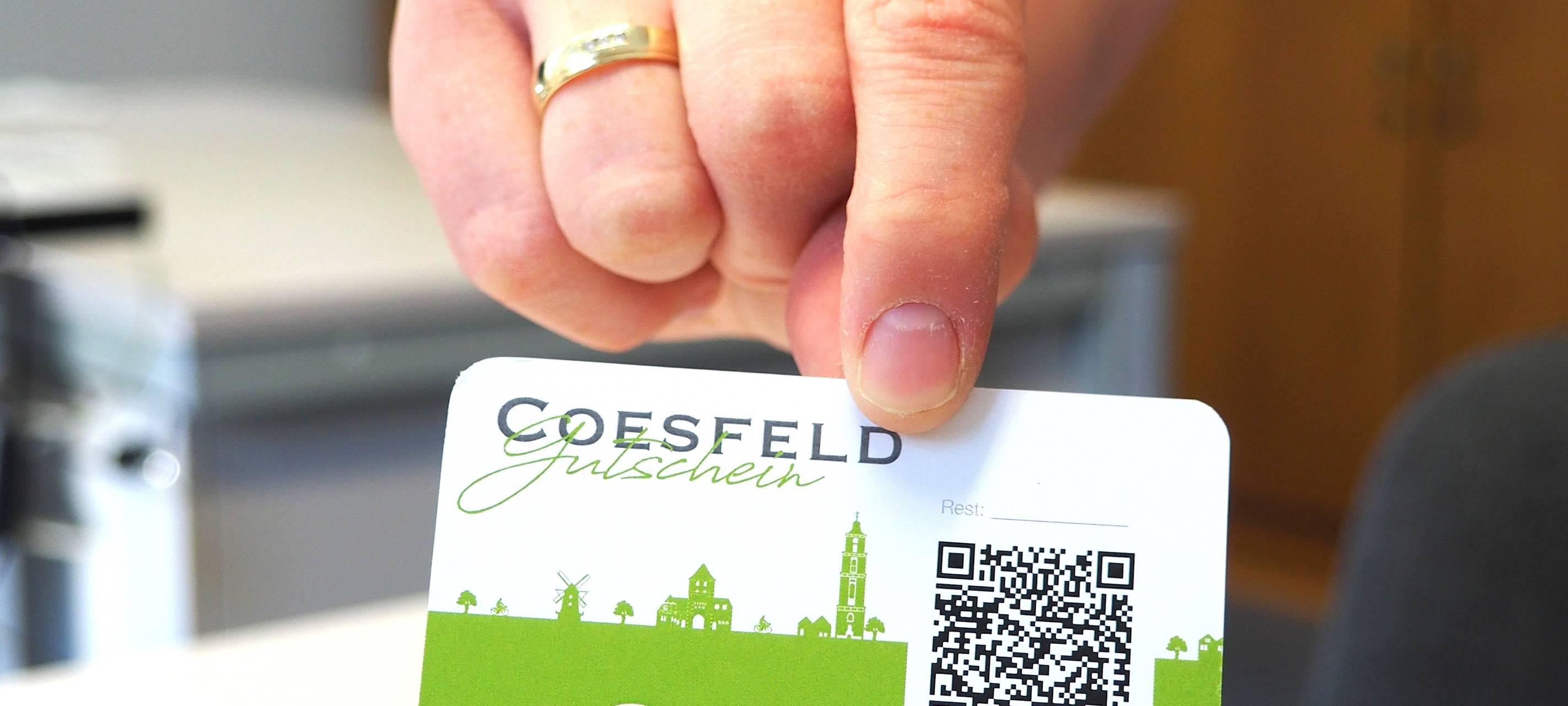COESFELD: Gutschein-Aktion für Händler erfolgreich