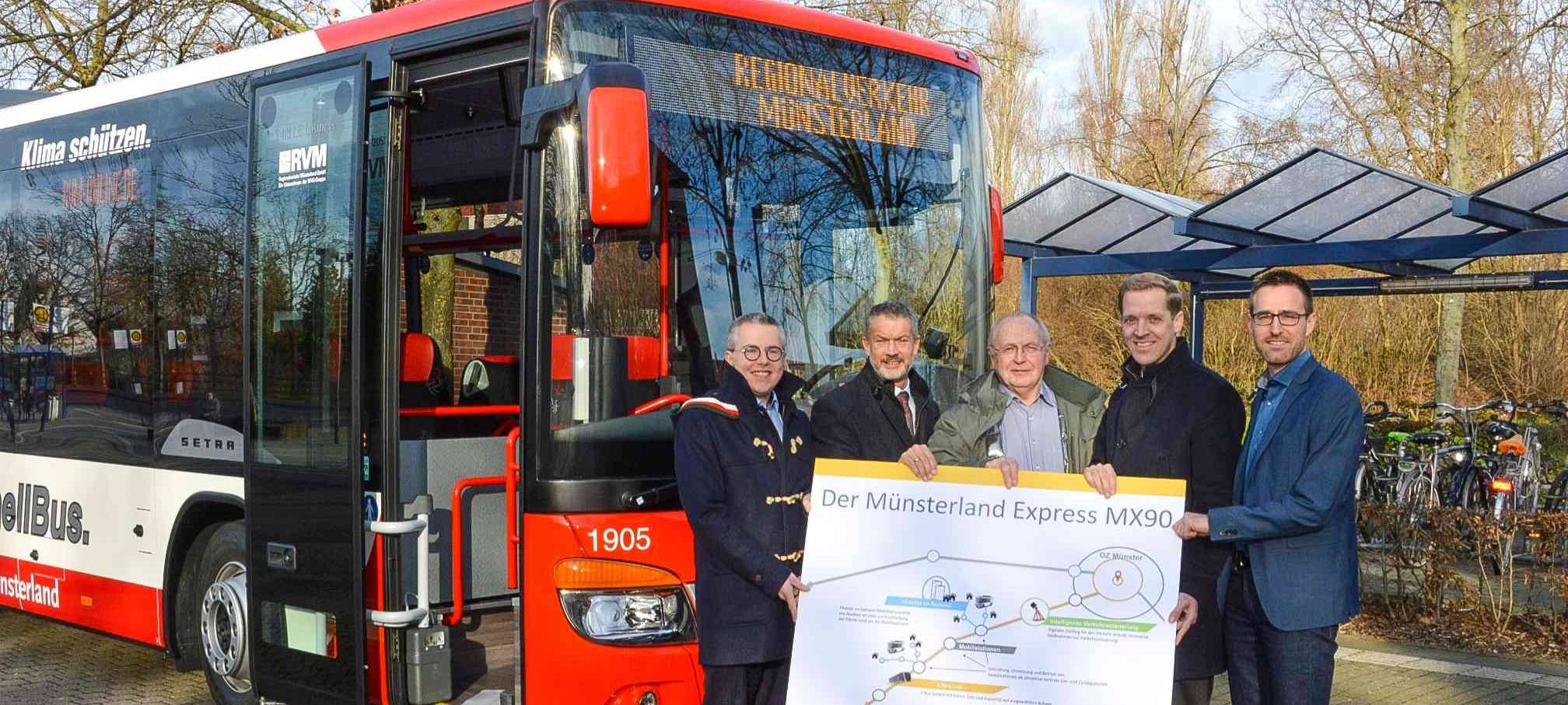 KREIS: Neuer Expressbus startet am Montag