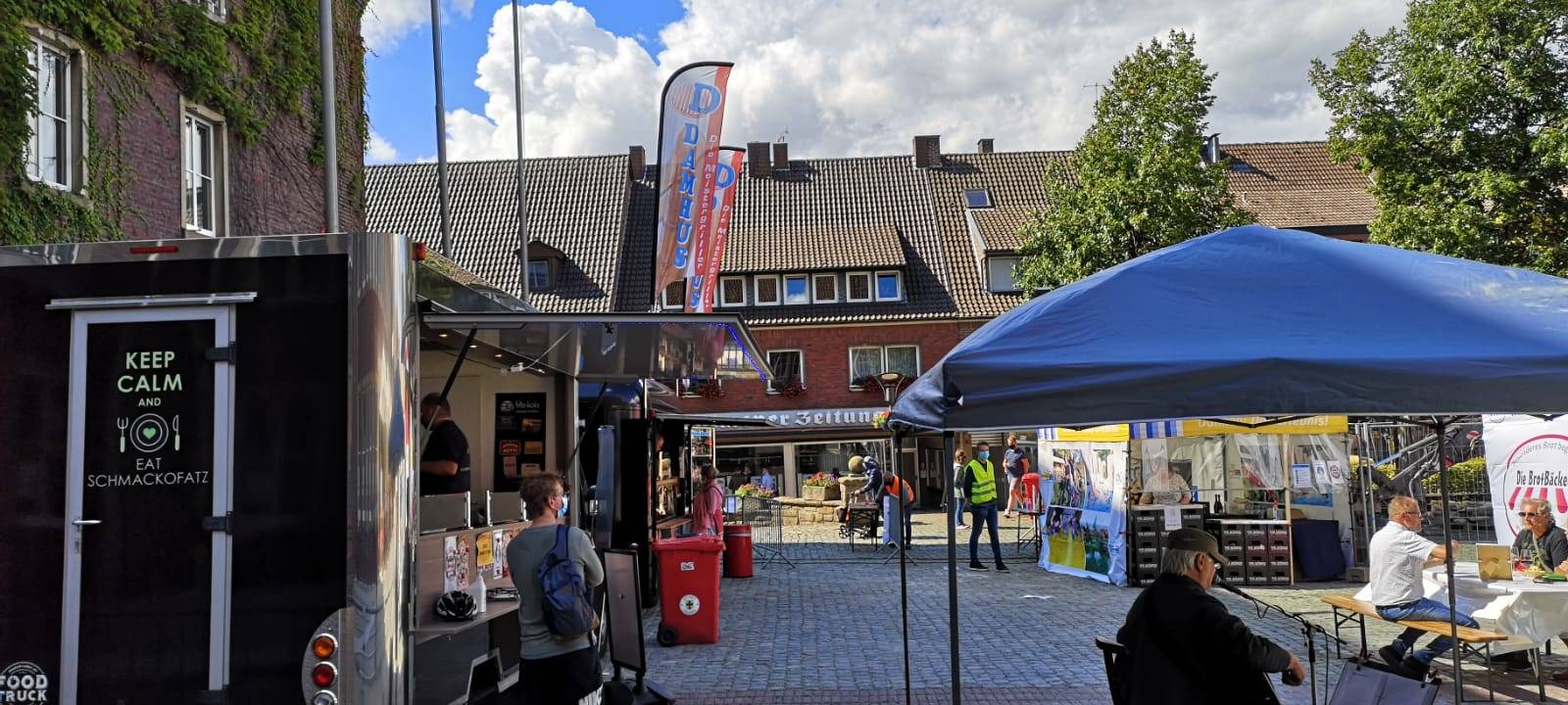 DÜLMEN: Erfolgreicher Neustart des Samstagsmarktes
