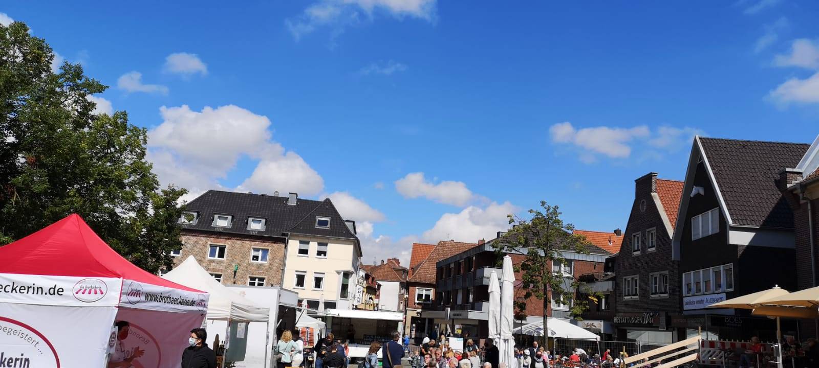 DÜLMEN: Erfolgreicher Neustart des Samstagsmarktes