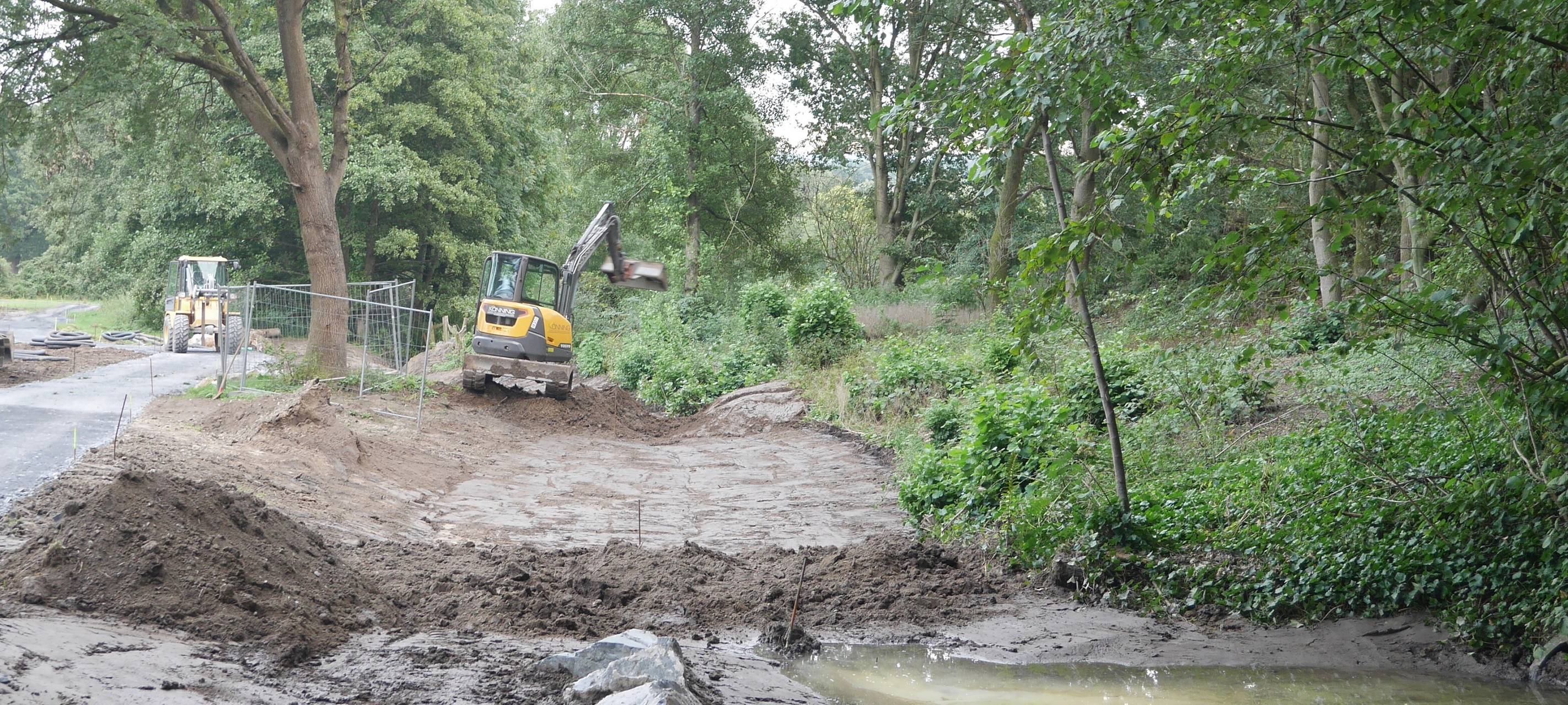 SEPPENRADE: Bagger krempelt Wolfsschlucht um