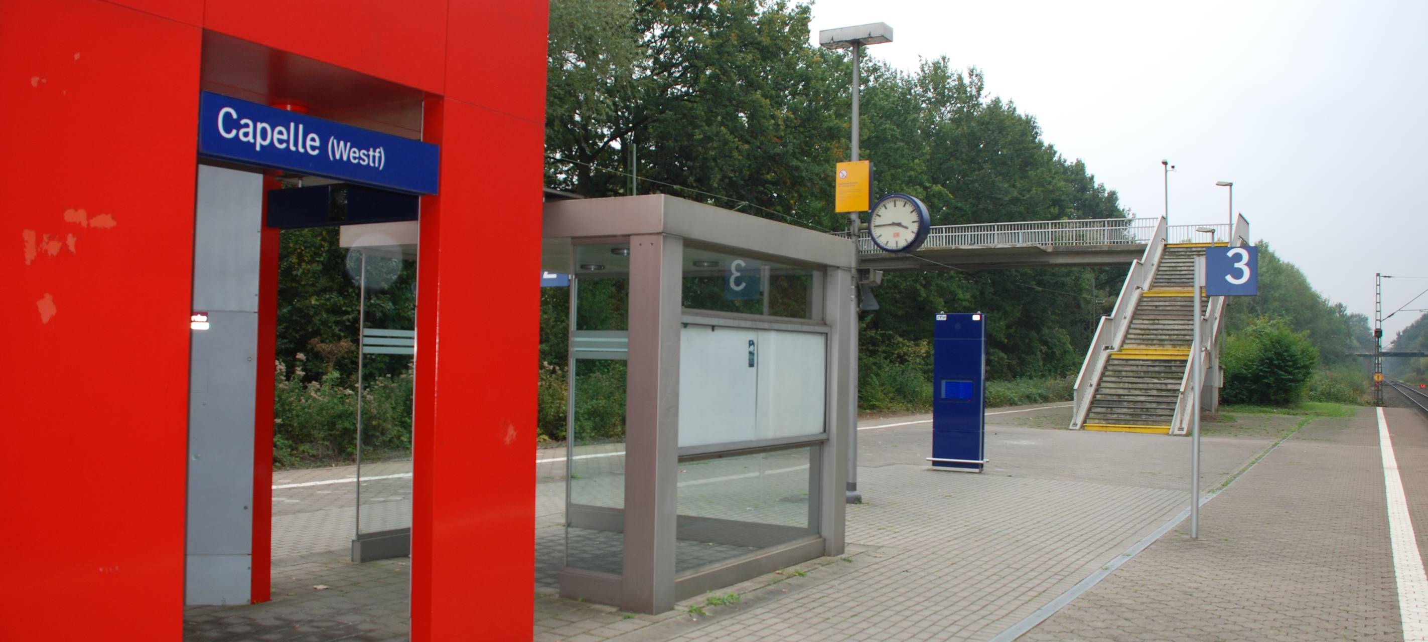 CAPELLE: Rampe am Bahnhof fertig gebaut!