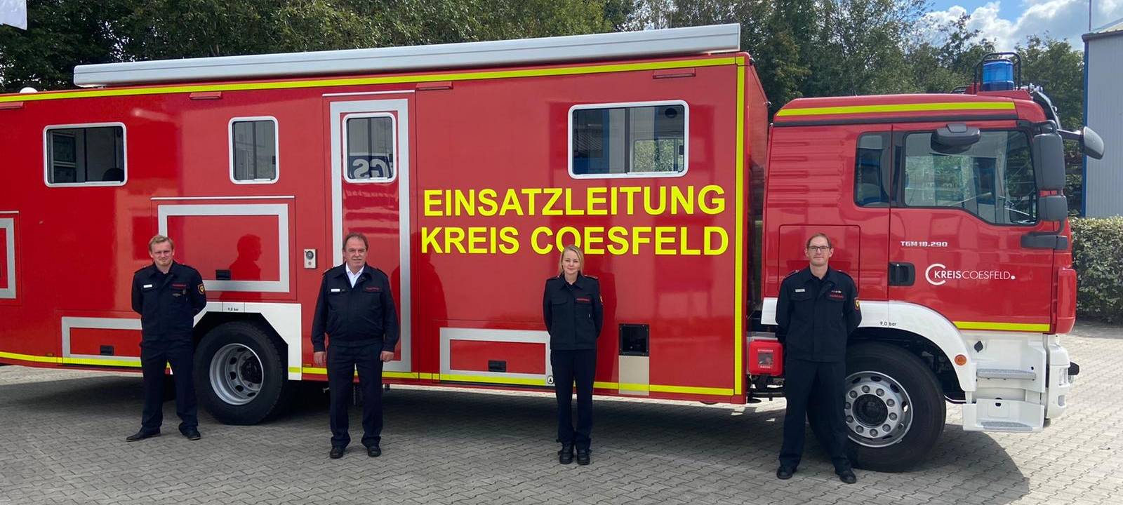 COESFELD: Toller neuer Einsatzleitwagen