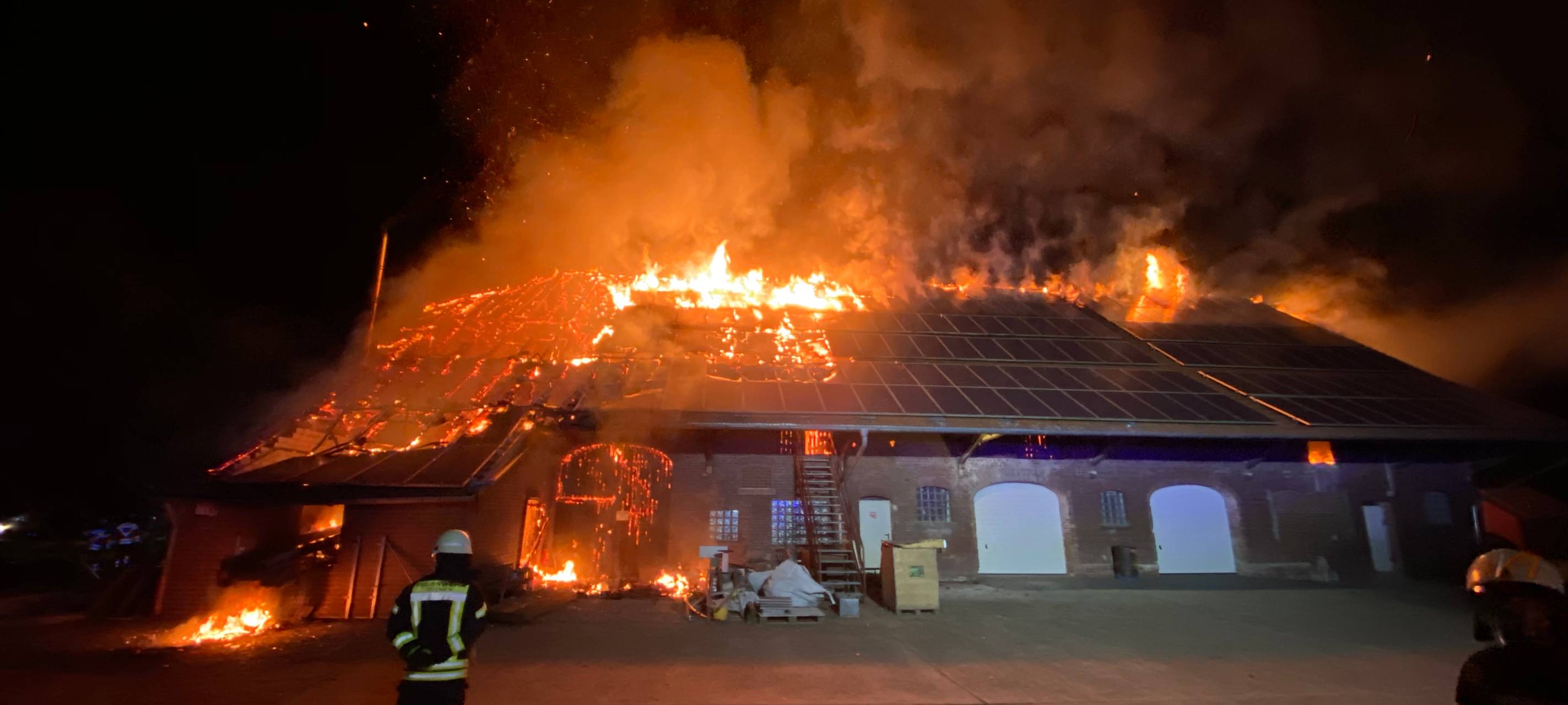 DÜLMEN: Ursache für Großbrandbrand geklärt