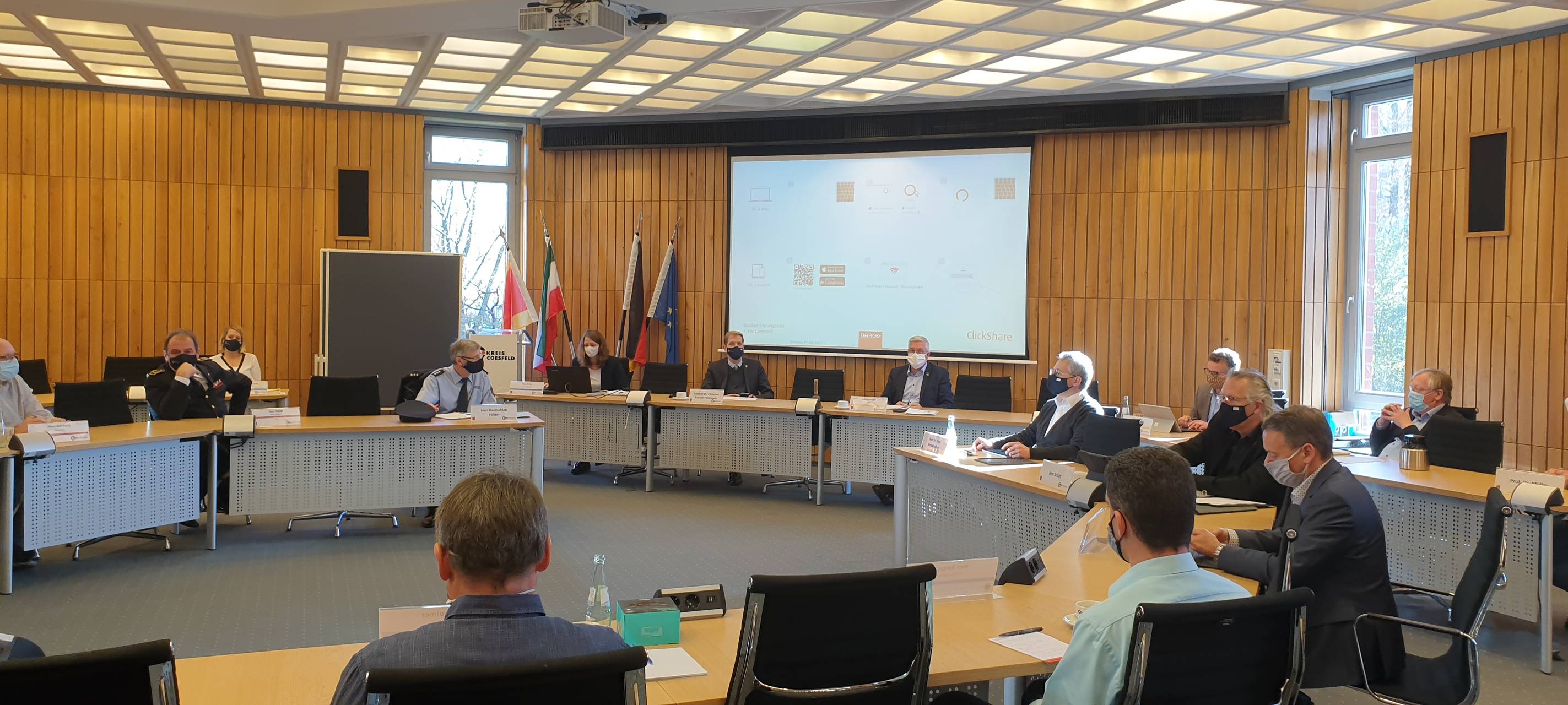 KREIS: Corona-Krisenstab beschäftigt sich mit Impfstrategie