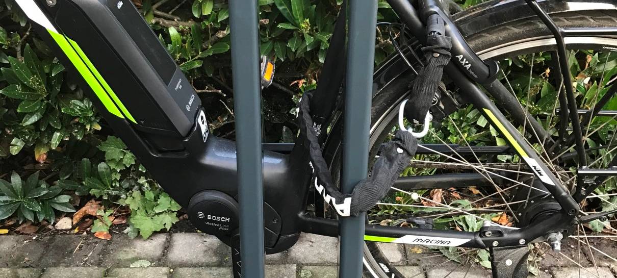 ASCHEBERG: Erster Prototyp des Fahrradpollers steht