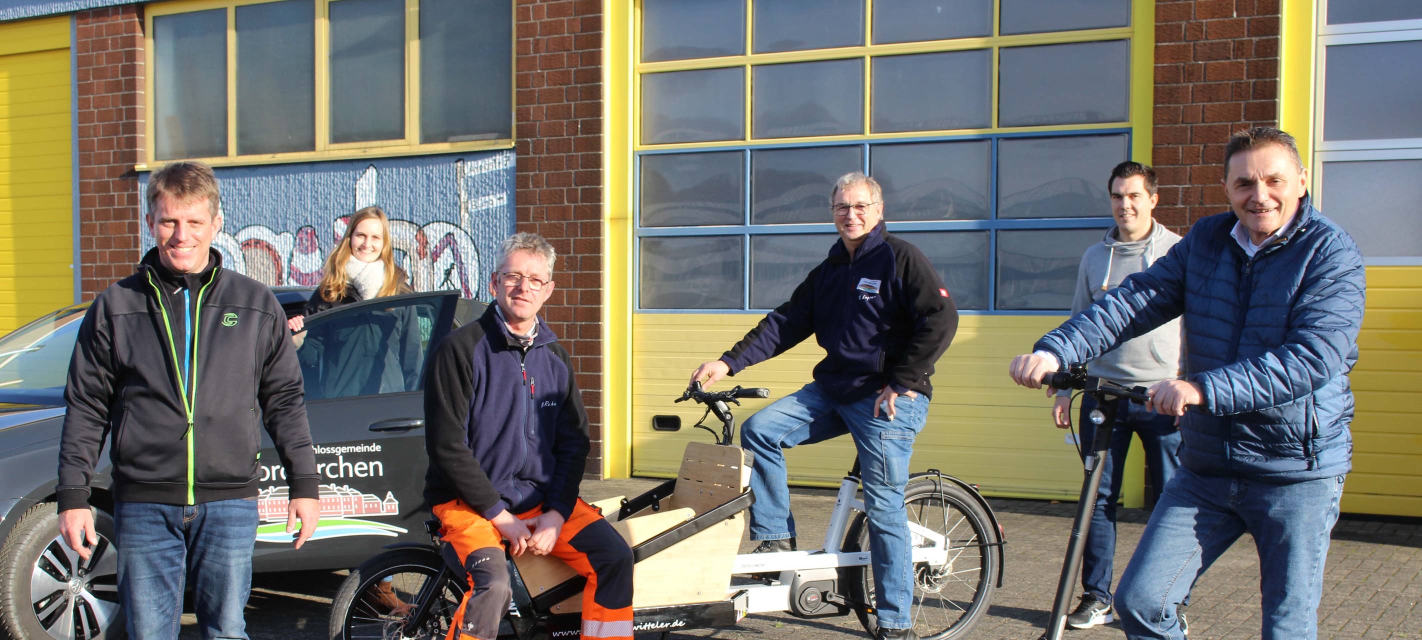 NORDKIRCHEN: E-Lastenrad und E-Scooter für Gemeinde
