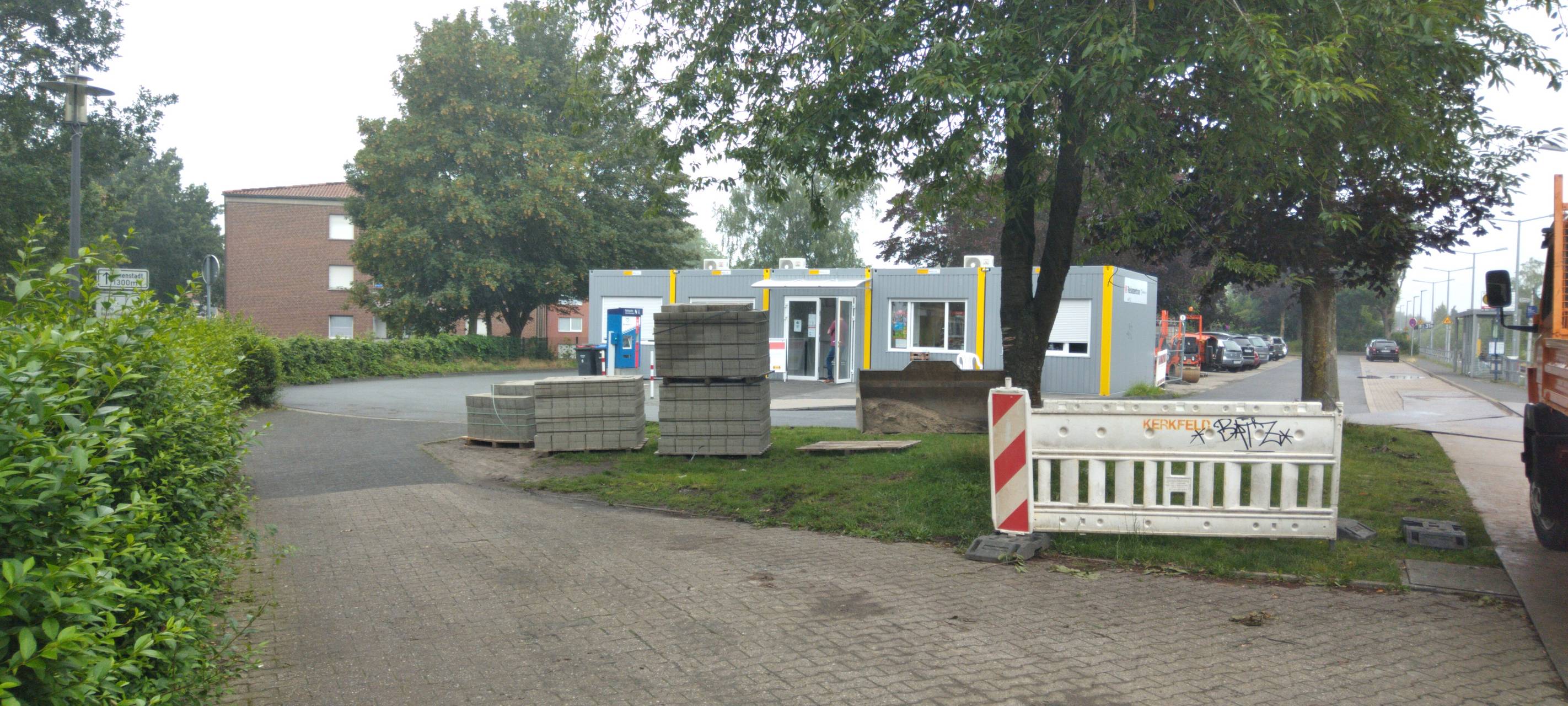 DÜLMEN: Bauarbeiten am Bahnhof kommen voran