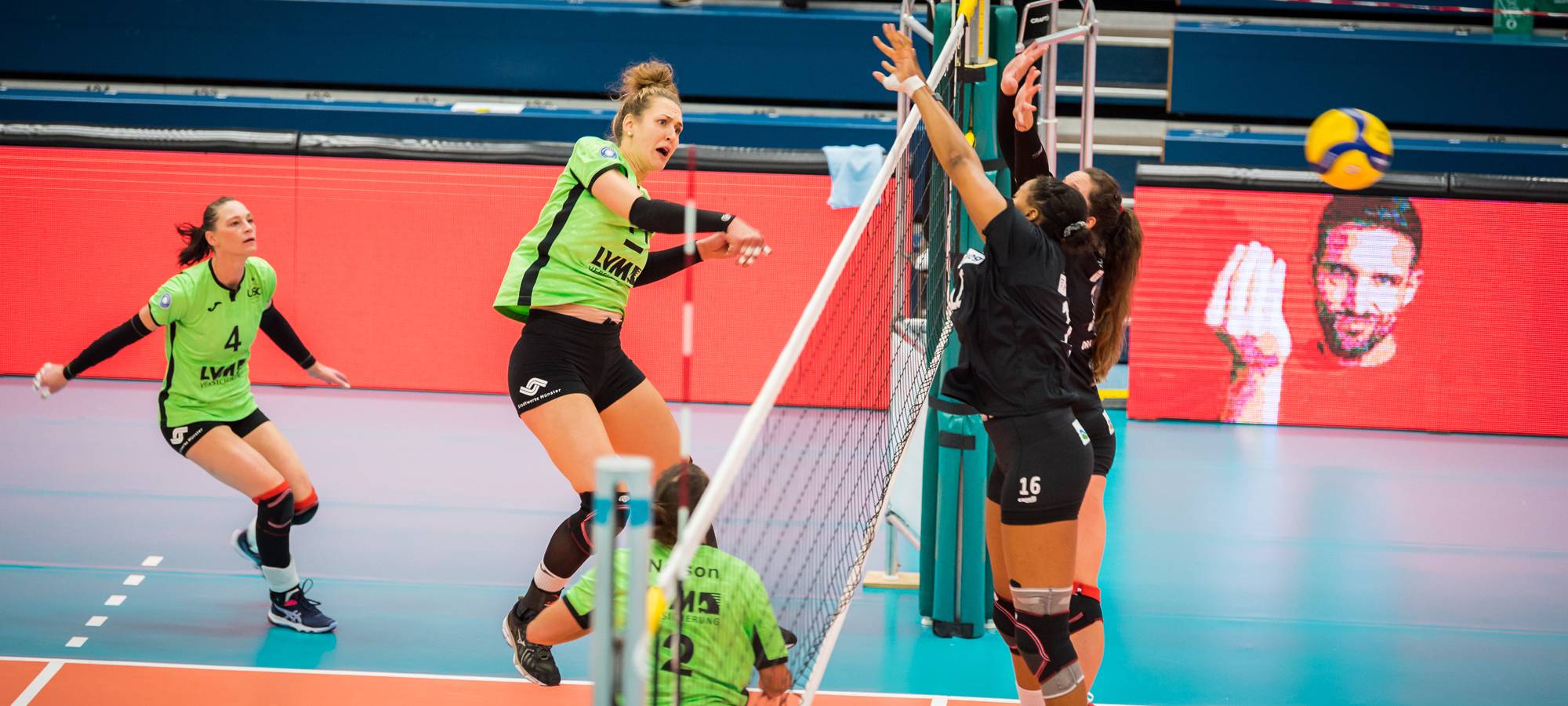 VOLLEYBALL: USC Münster spielt gegen Vilsbiburg