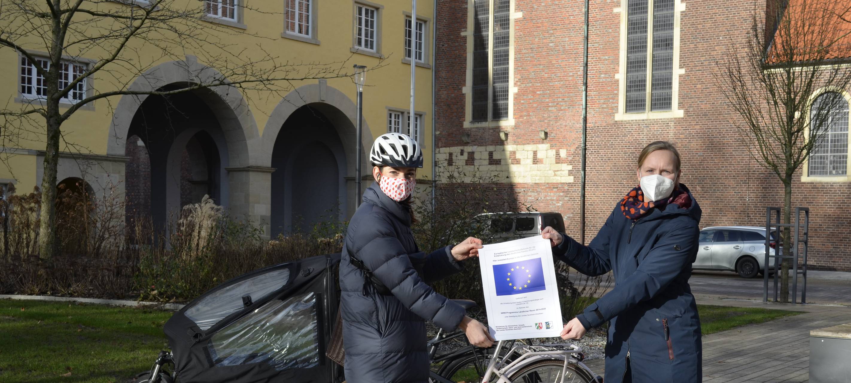 COESFELD: Neues Konzept für alten Sandstein-Radweg