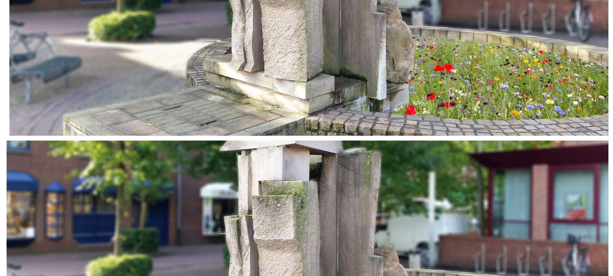 DÜLMEN: Neuer Standort für Sparkassen-Brunnen