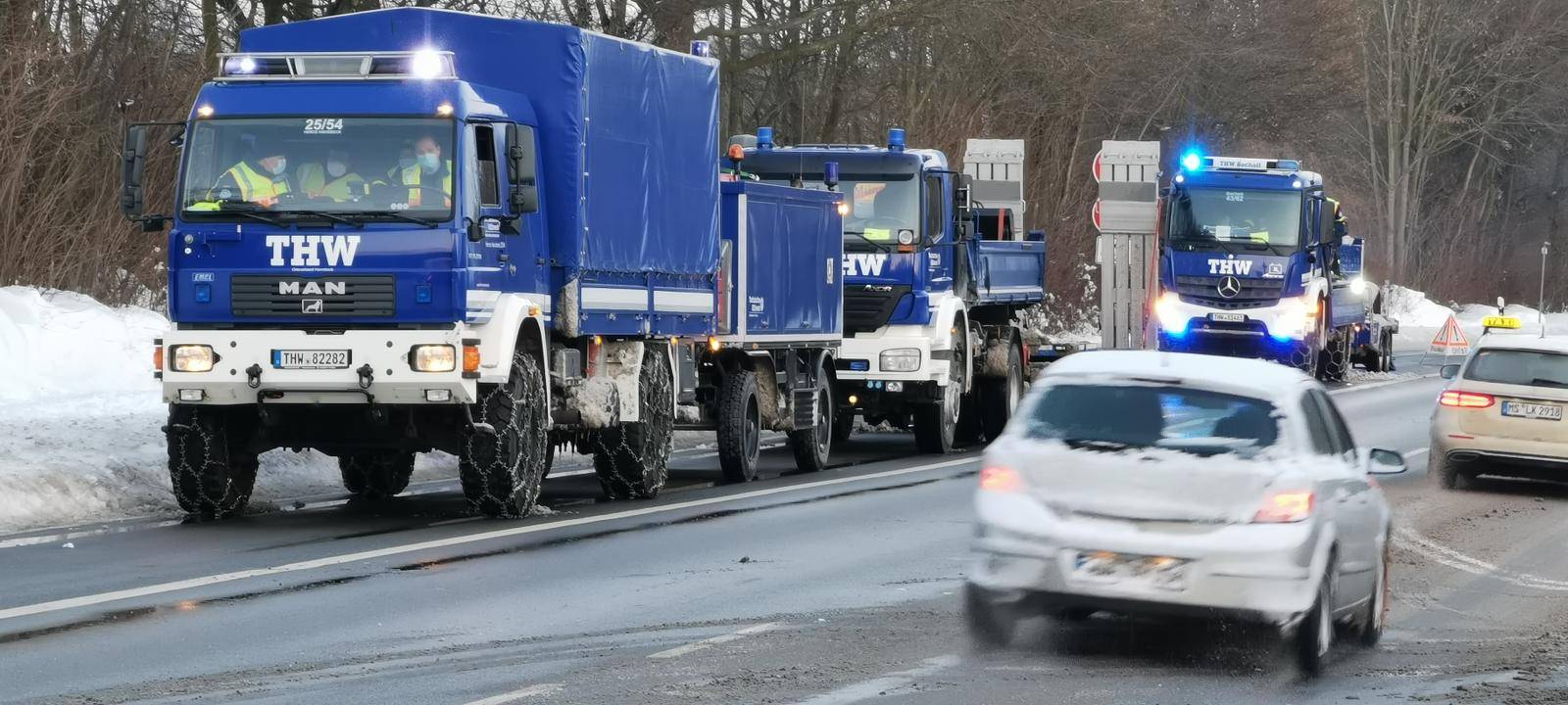 KREIS: Winter beschert THW viel Arbeit