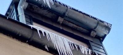 KREIS: Vorsicht bei Eiszapfen