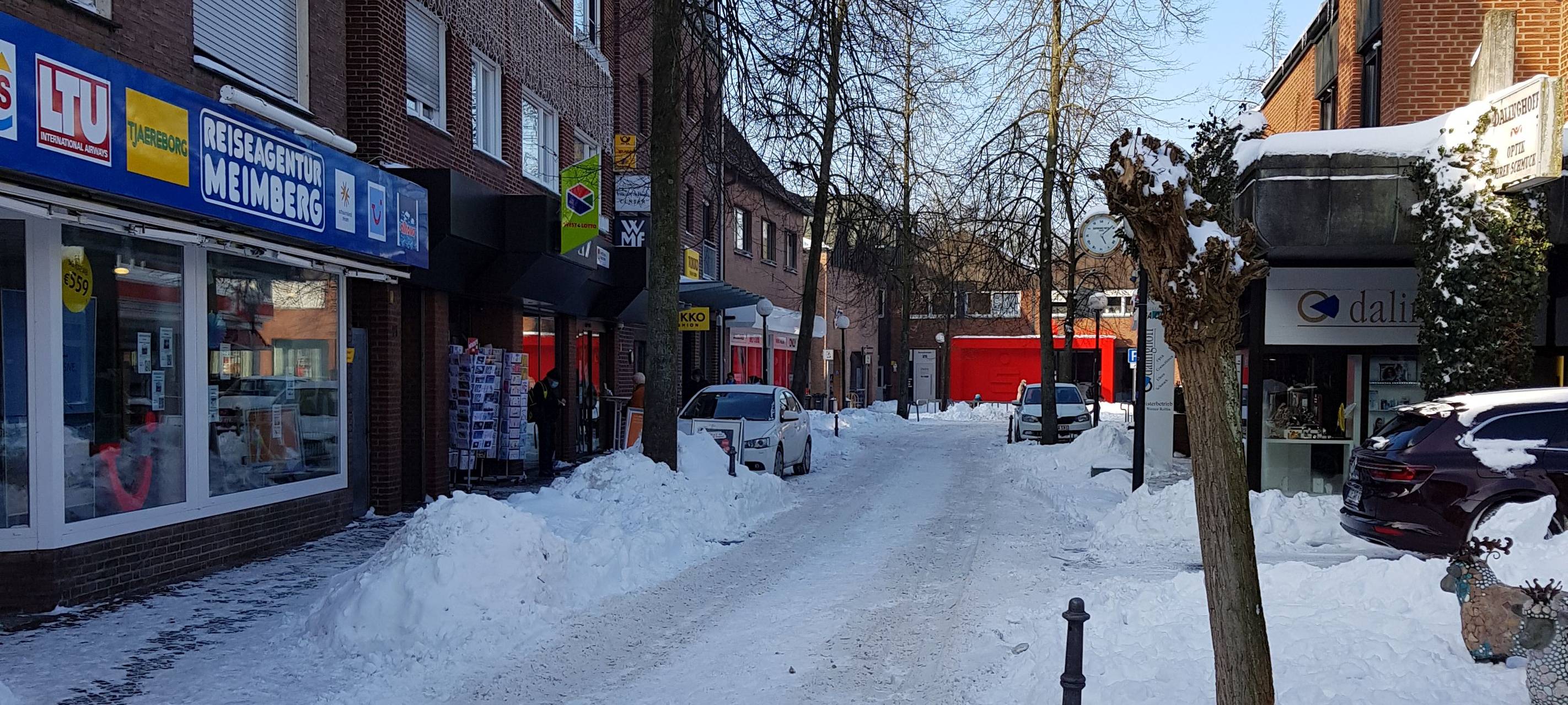 SENDEN: Test-Fußgängerzone im Ortskern