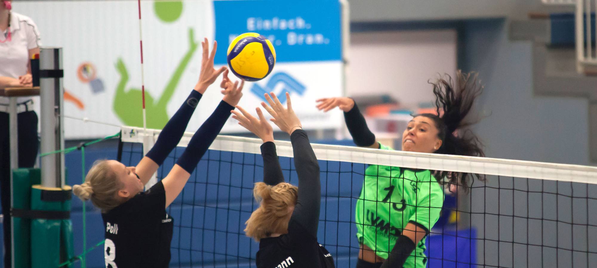 MÜNSTER: Volleyballfrauen kassieren eine Schlappe