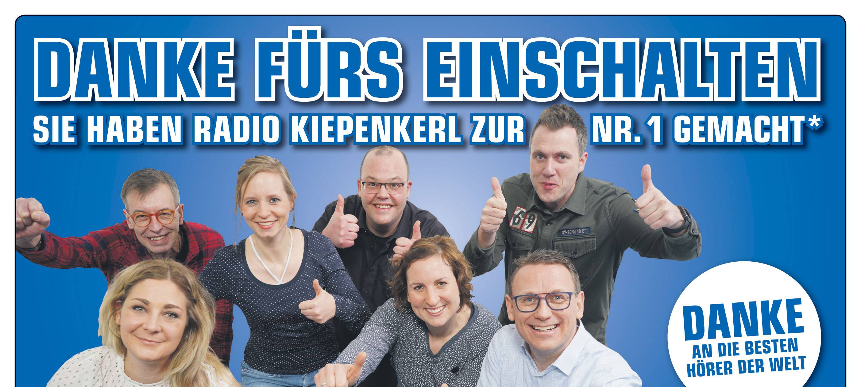 Radio Kiepenkerl ist das Radio Nr. 1