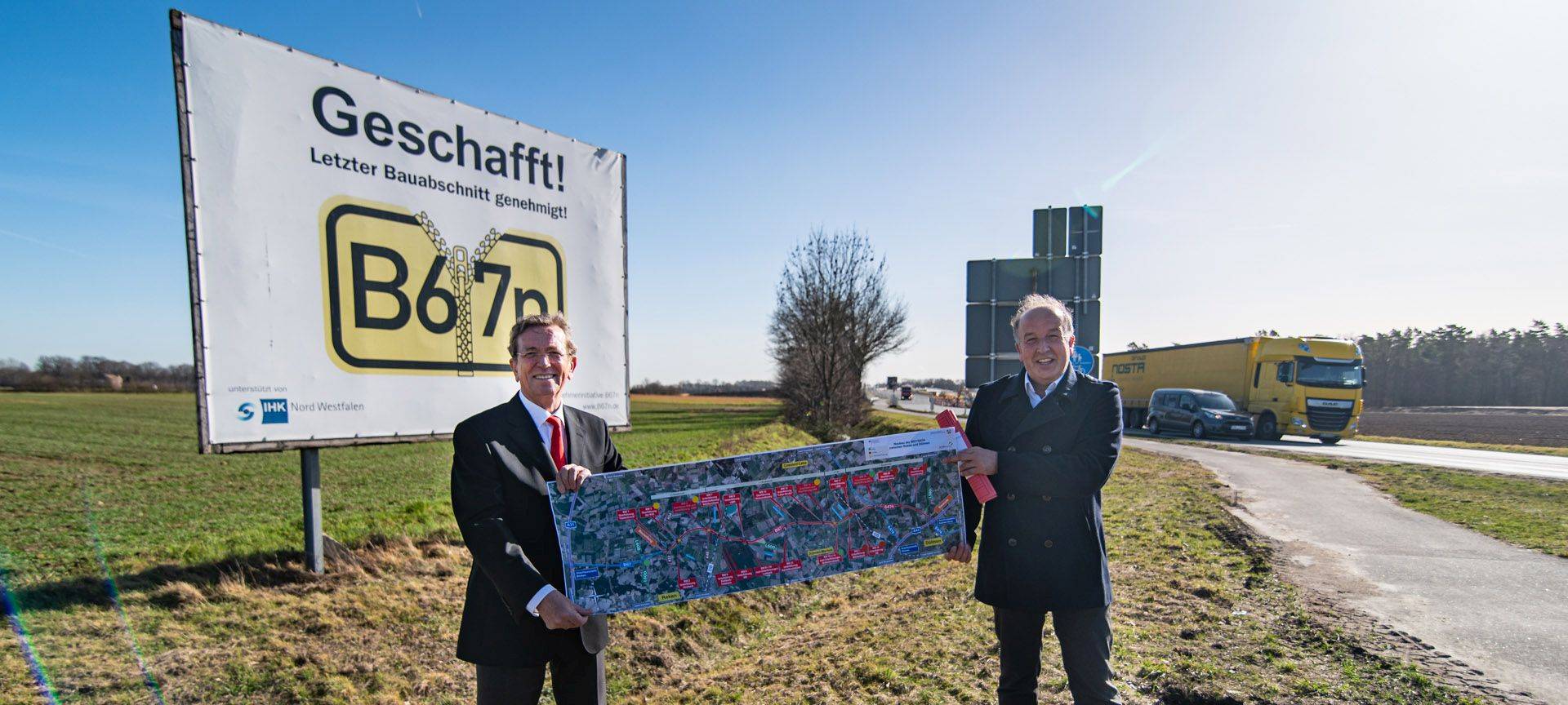 KREIS: Lückenschluss B 67n kommt voran