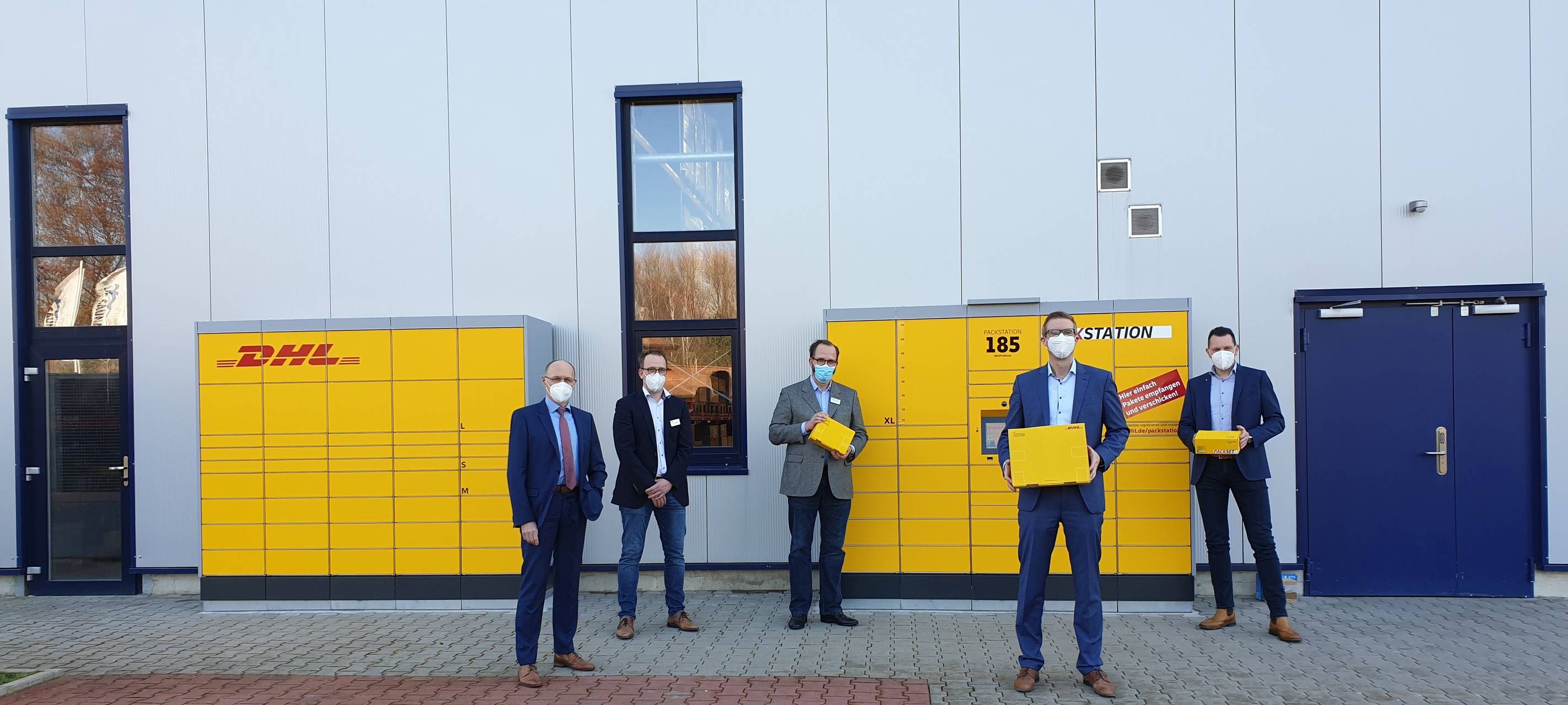 DÜLMEN: Neue Packstation eröffnet