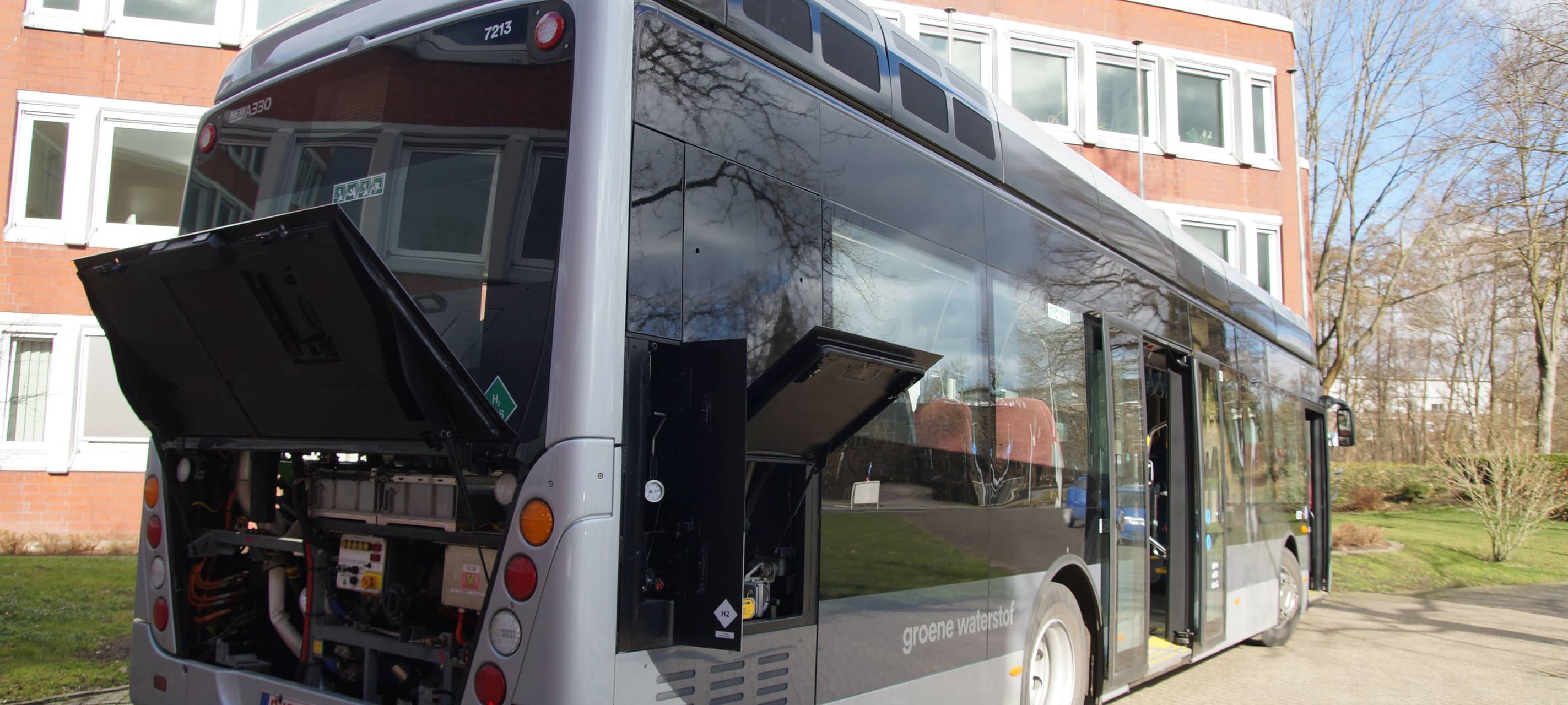 KREIS: Wasserstoffbus im Test