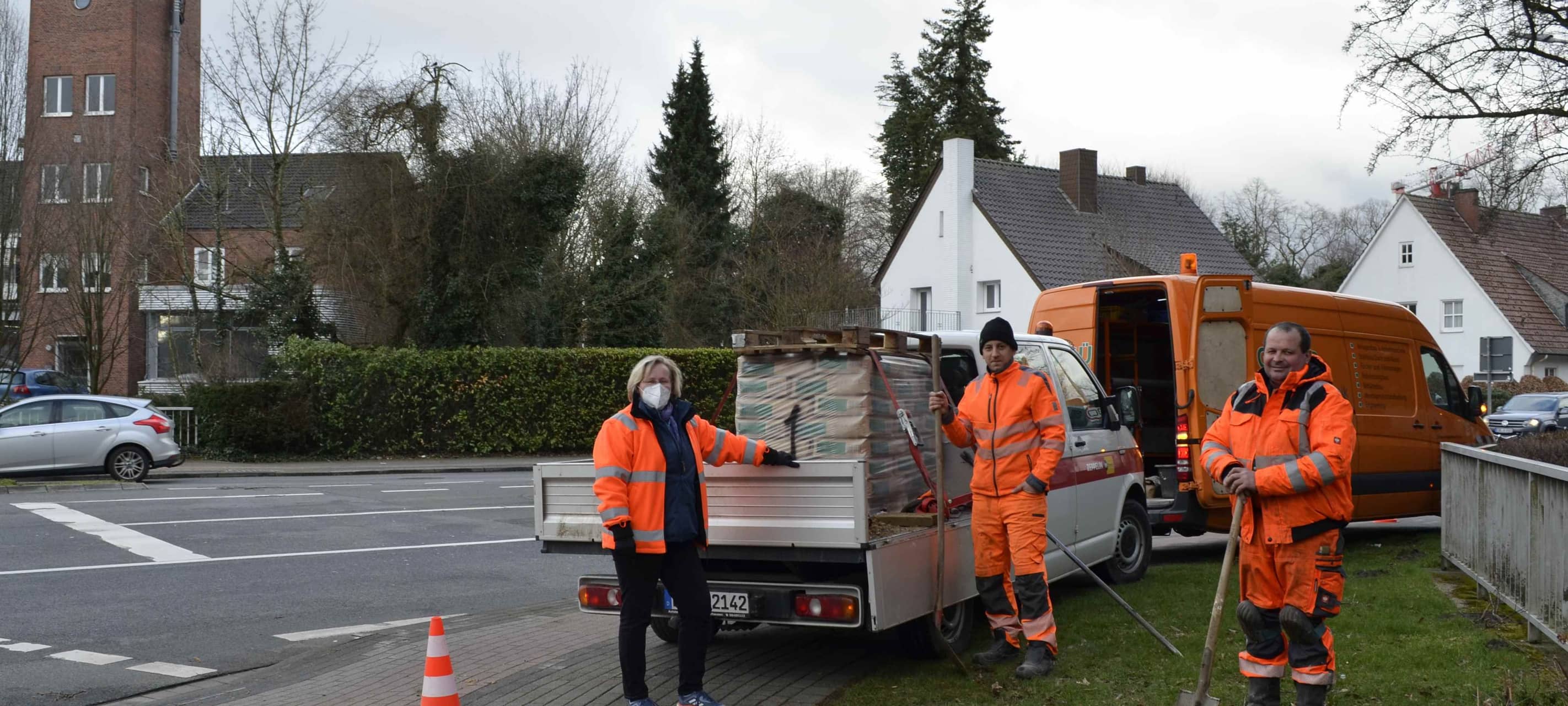 COESFELD: Leitsystem für Fußgänger