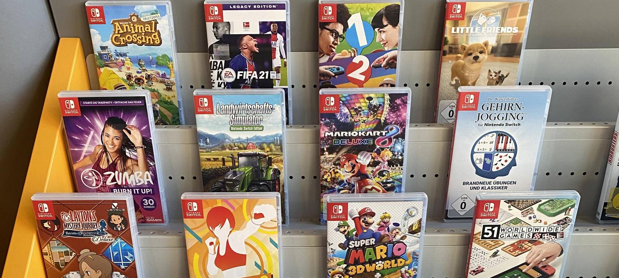 COESFELD: Stadtbücherei verliert Nintendo-Switch-Spiele