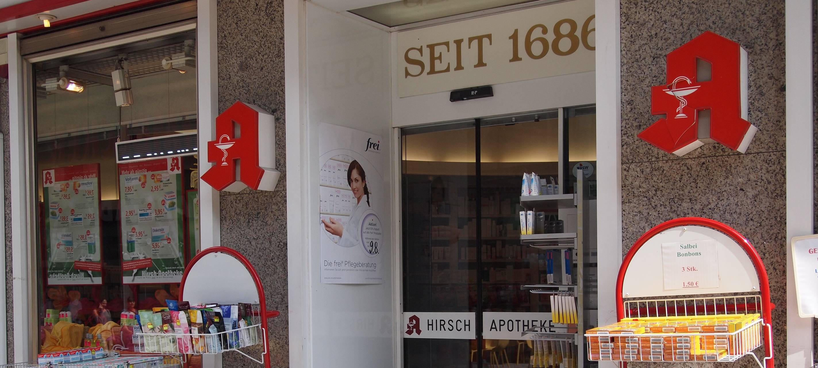 KREIS: Aktion "Nur Notbeleuchtung in Apotheken"