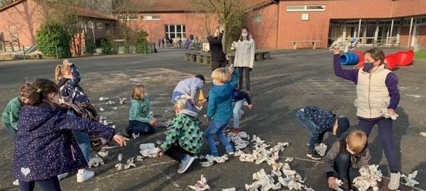 Spiele für Kinder am Stellwerk in Coesfeld