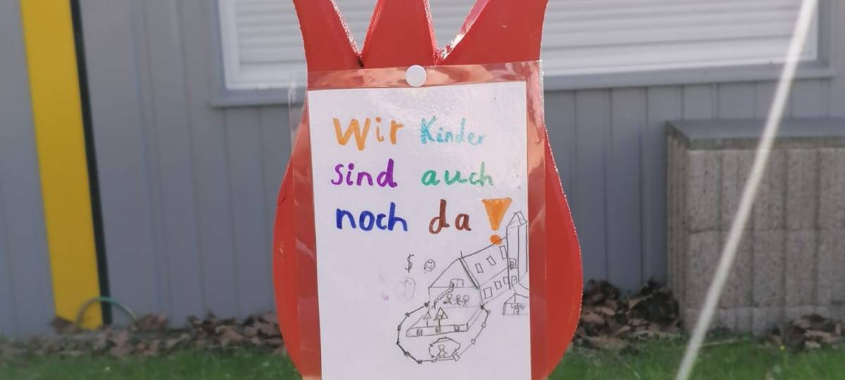 DARUP: Protest-Aktion der Grundschüler