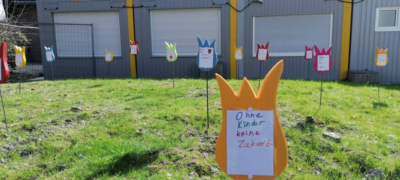 DARUP: Protest-Aktion der Grundschüler
