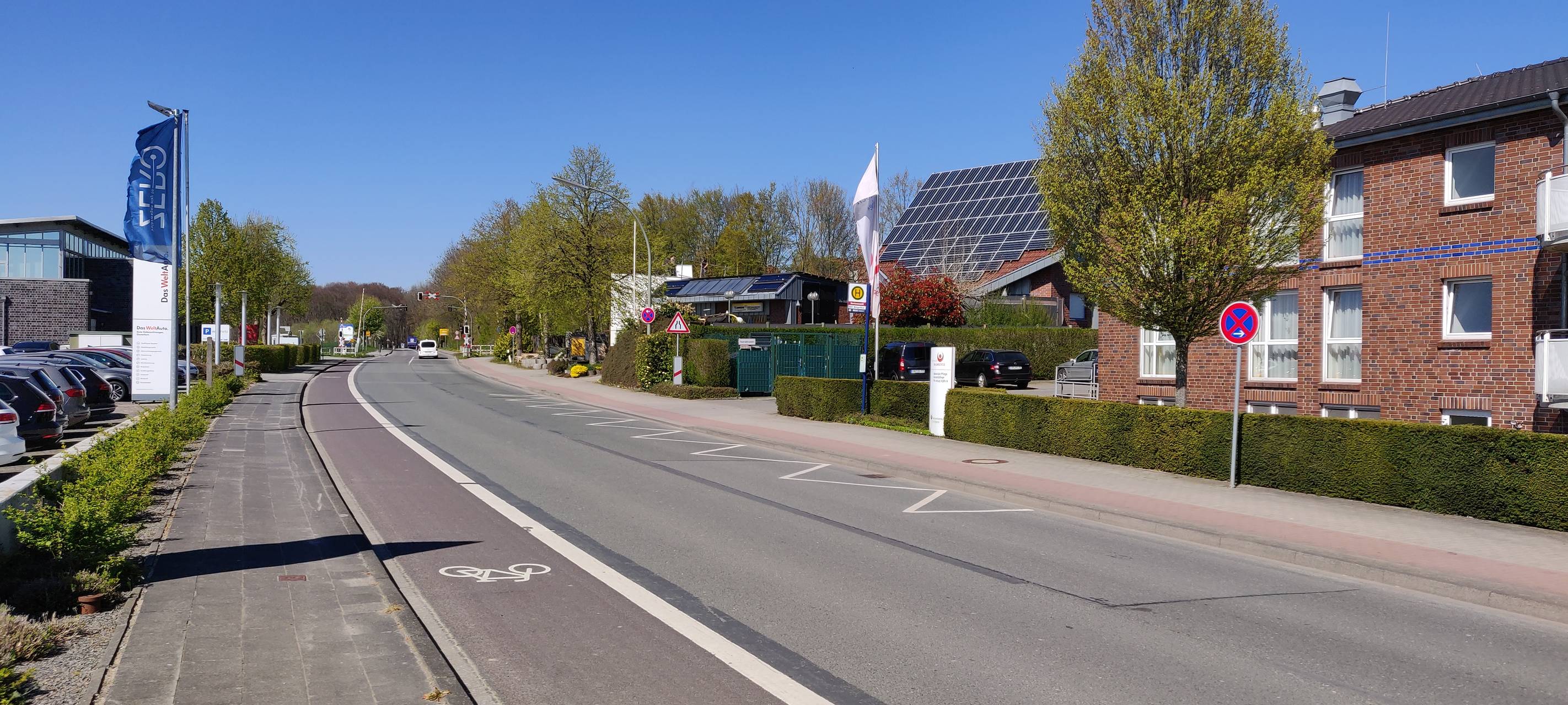 BILLERBECK: Halteverbot in der Darfelder Straße