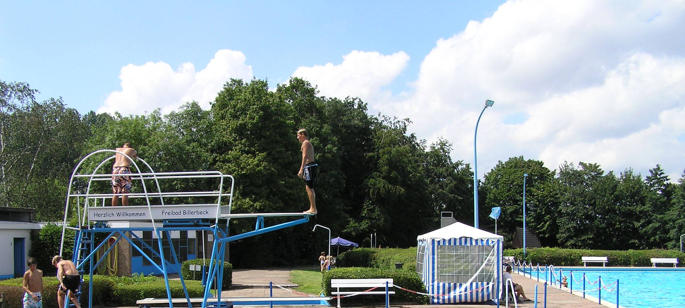 Freibad Billerbeck ist das Erste