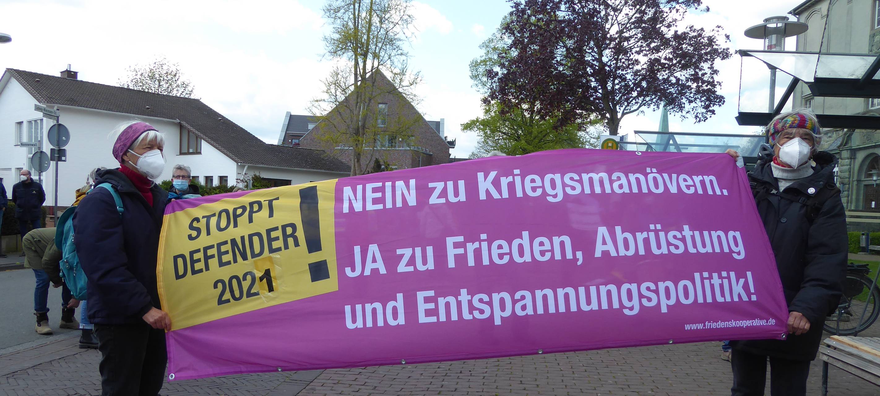 DÜLMEN: Friedensdemo nimmt friedliches Ende
