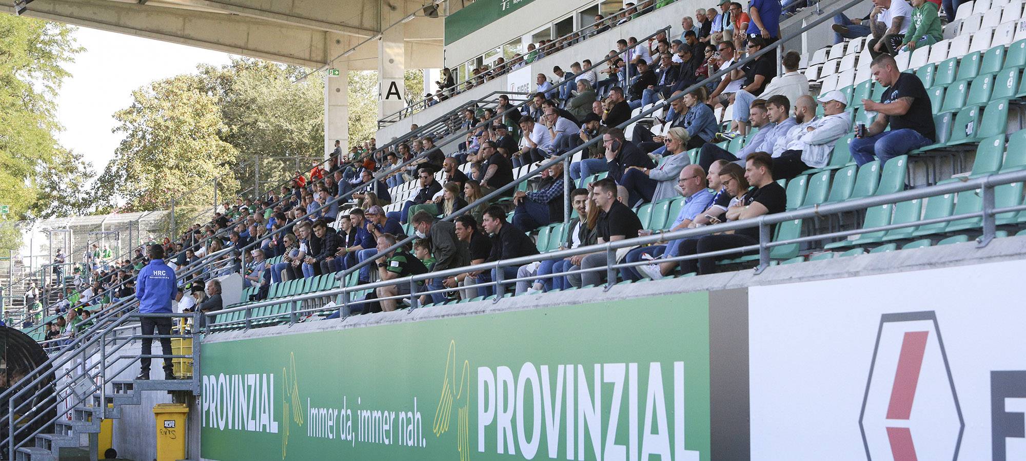 MÜNSTER: Wieder Zuschauer im Preußen-Stadion