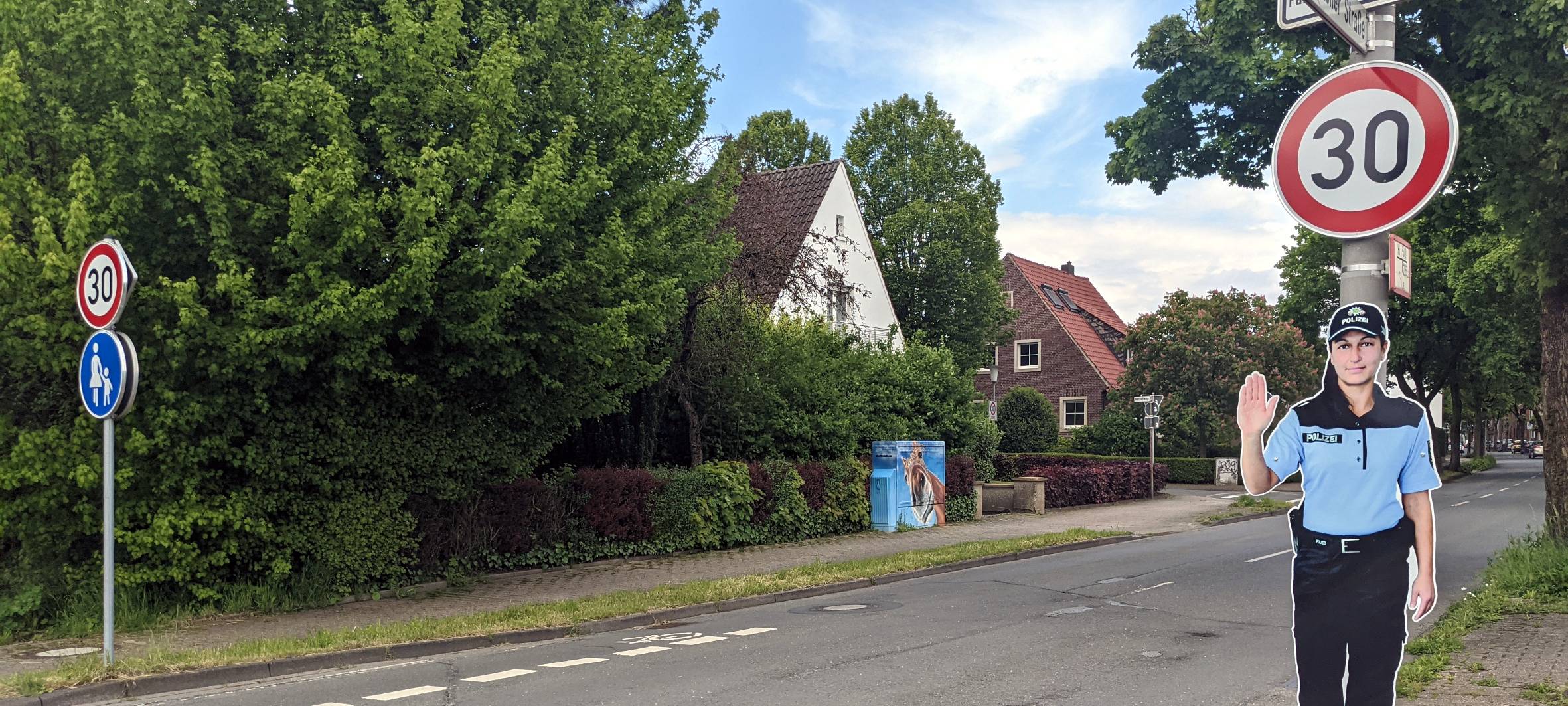 DÜLMEN: Neue "Geisterradler"-Schilder fallen auf