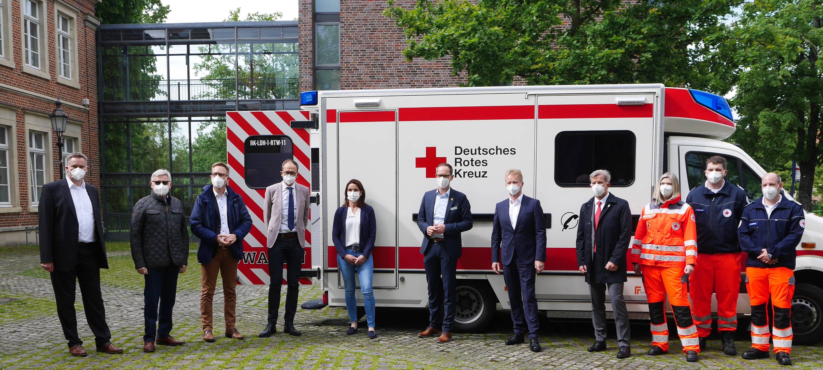 LÜDINGHAUSEN: Neuer Rettungstransportwagen im Dienst