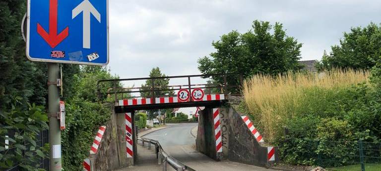 DÜLMEN: Protest am Haverland-Tunnel