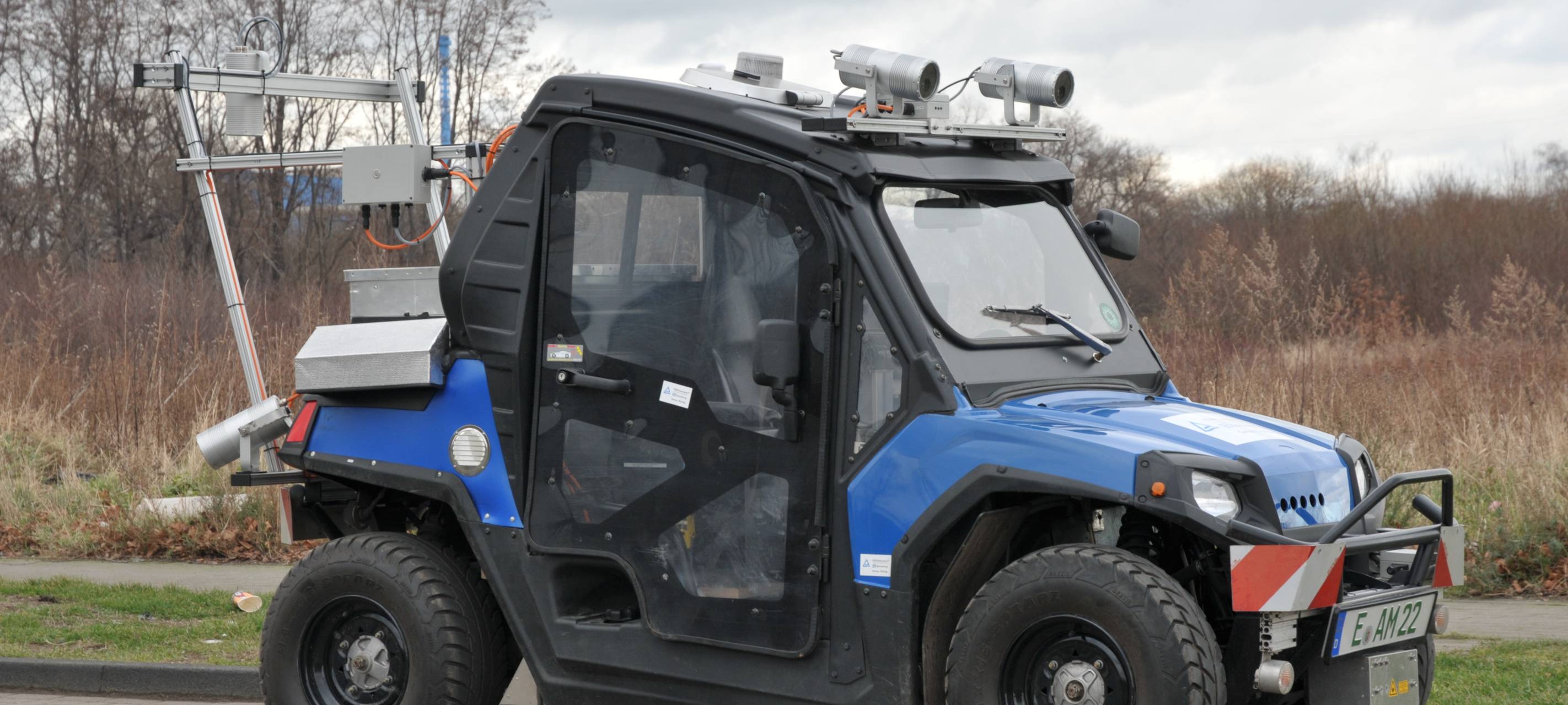 KREIS: Quad überprüft Radwege-Zustand