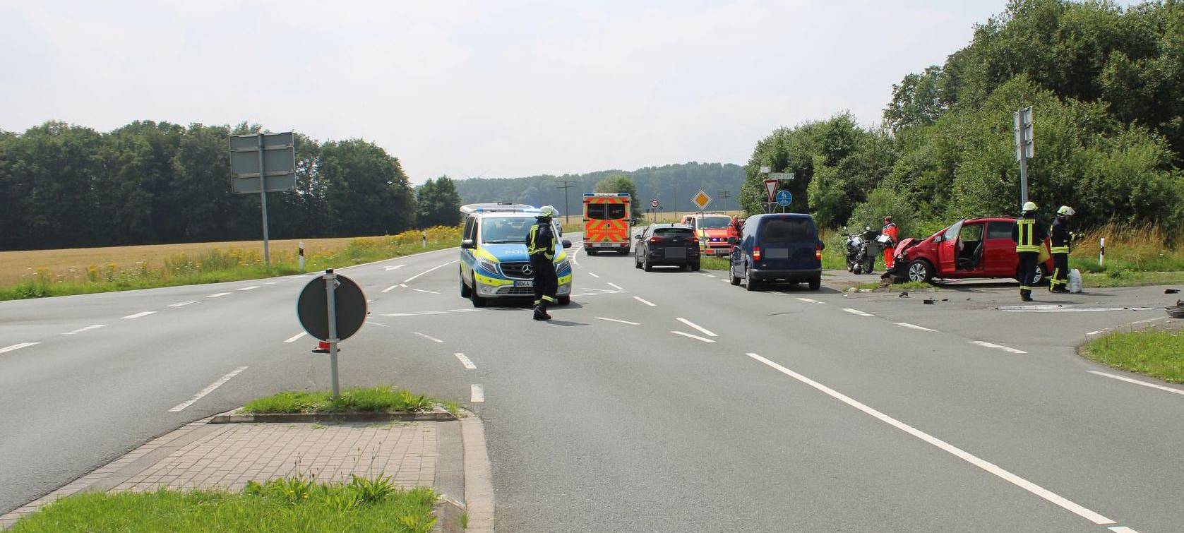 DARFELD: Schwerer Unfall auf Umgehungsstraße