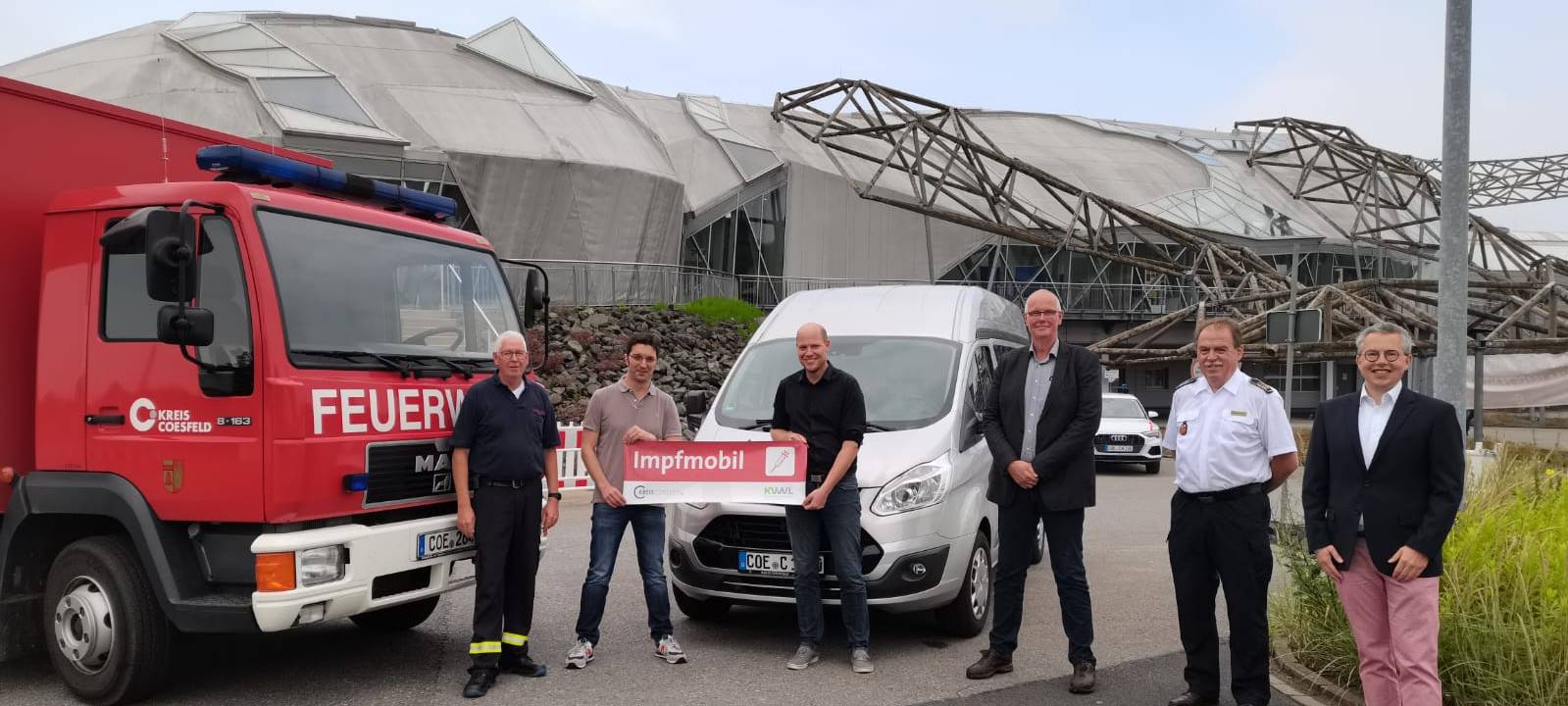KREIS: Eine Neuinfektion/Impfmobil tourt