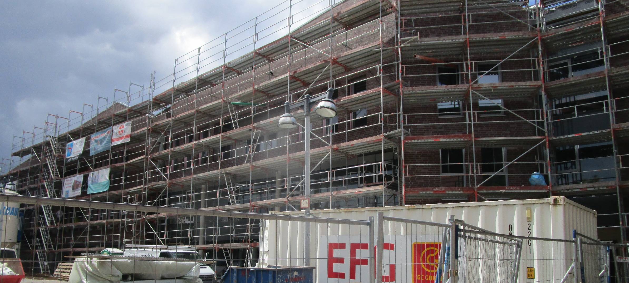 COESFELD: Baustellen-Rundgang am Bahnhof