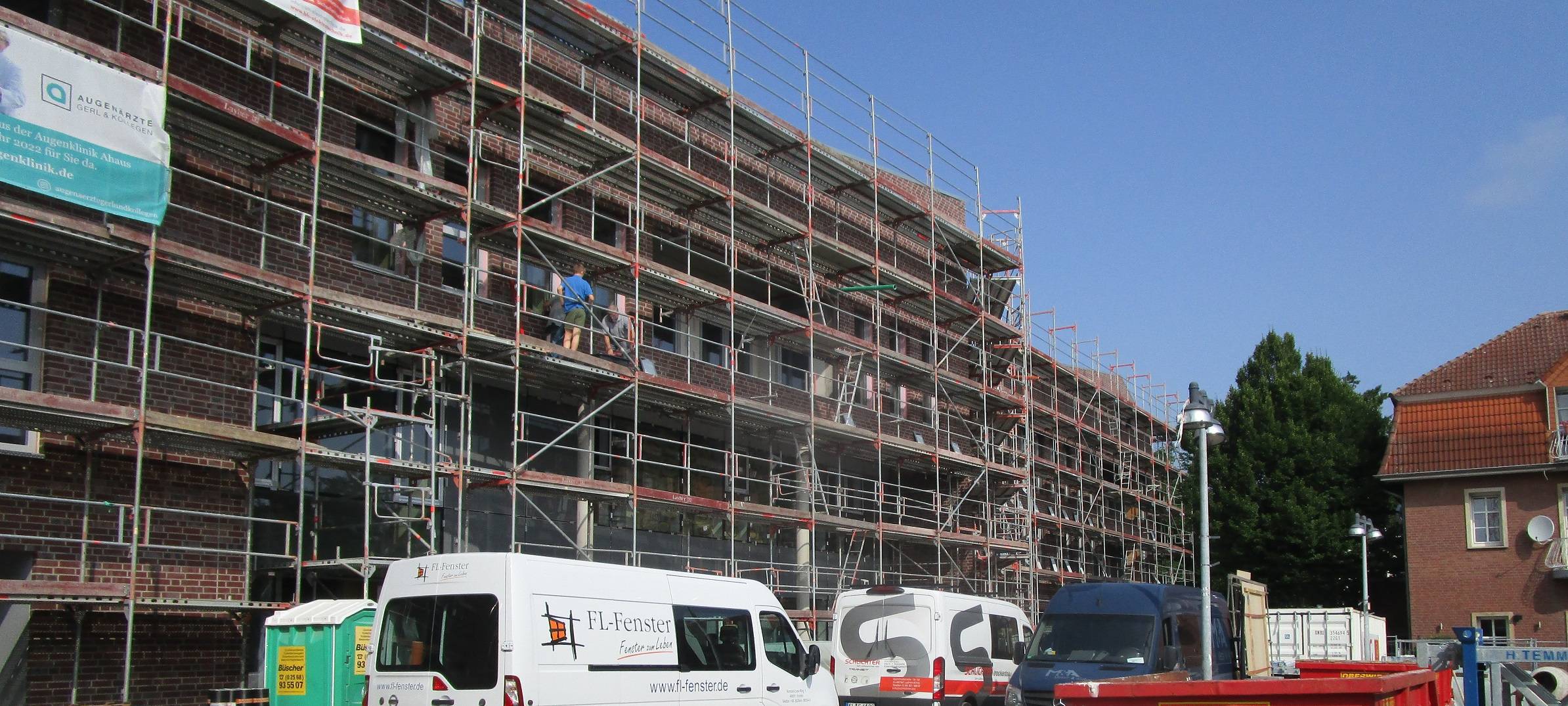 COESFELD: Baustellen-Rundgang am Bahnhof