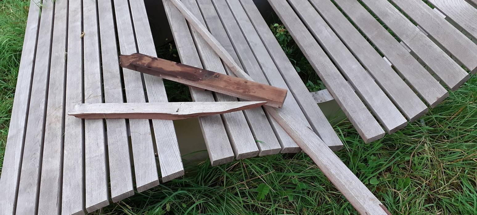 BILLERBECK: Vandalen am Helker Berg am Werk