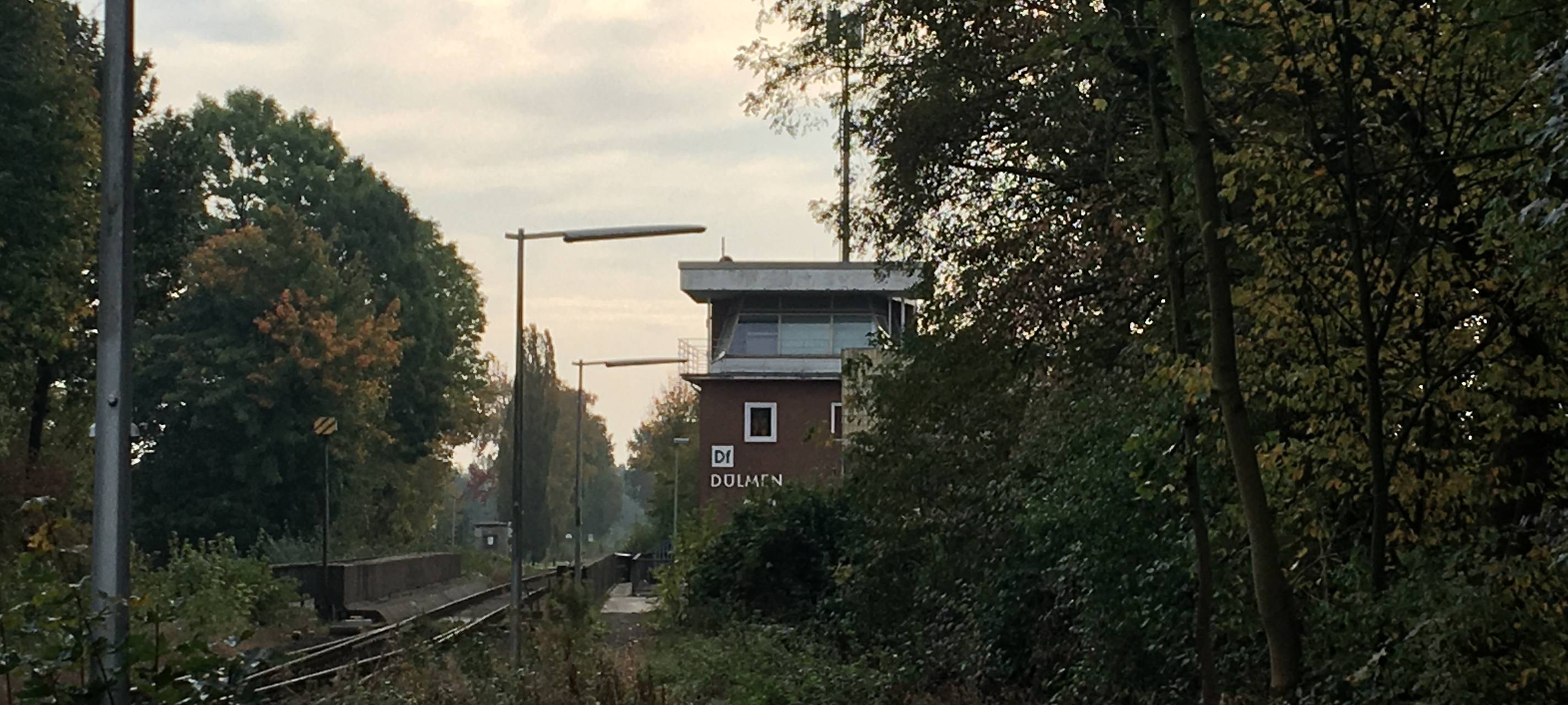 DÜLMEN: Treppe am Bahnhof kaputt