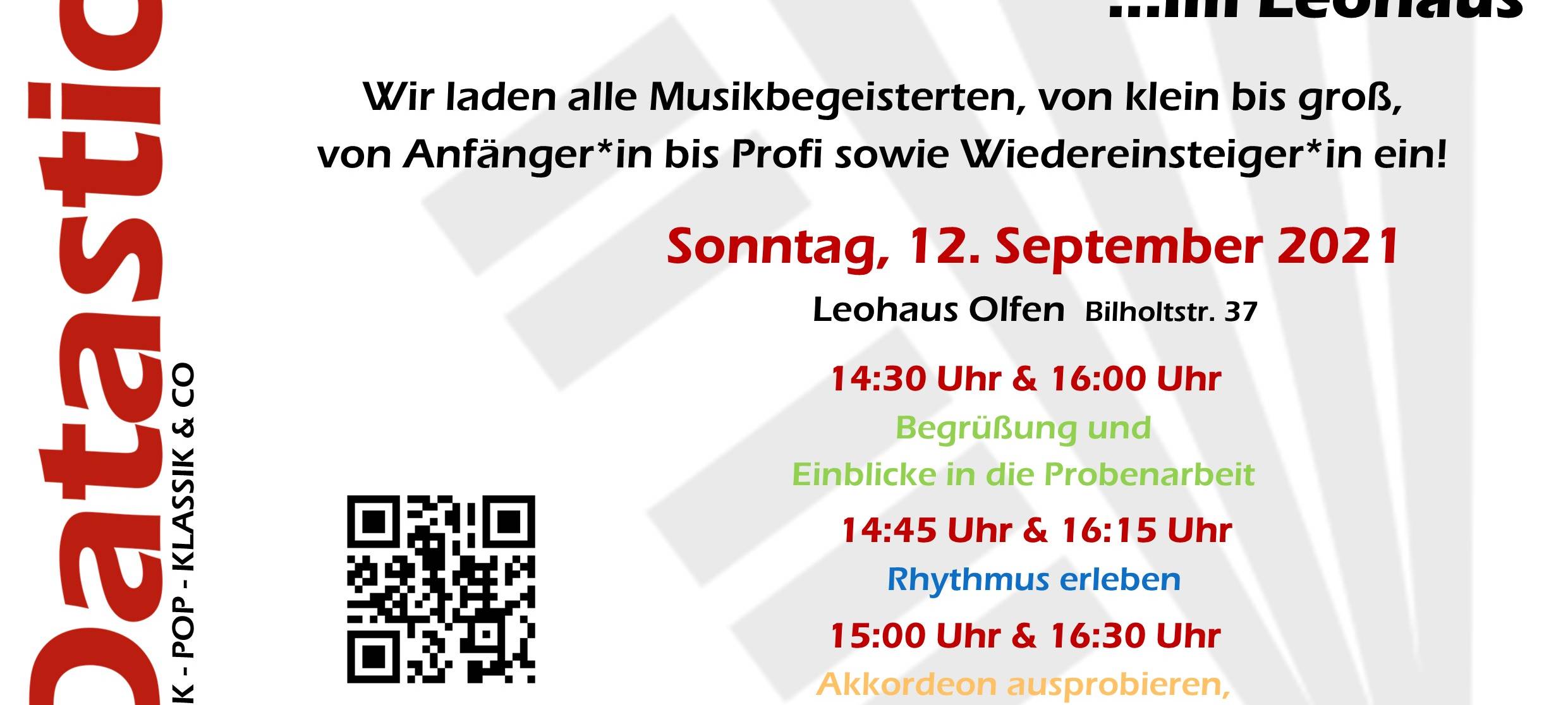 Tag der offenen Tür vom Akkordionorchester