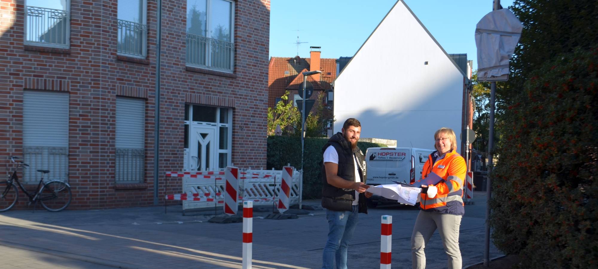 COESFELD: Baustellen-Endspurt in der Hinterstraße